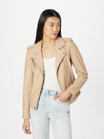 IRO Jacke 'NEWHAN' in Beige: predná strana