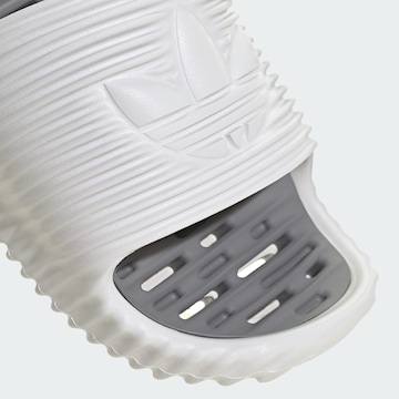 Mule 'Adilette 25' ADIDAS ORIGINALS en blanc