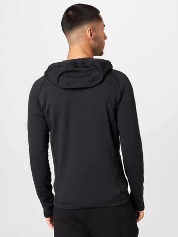 PEAK PERFORMANCE - Sudadera con cremallera deportiva en negro