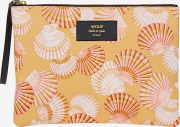 Wouf Clutch in Yellow: front