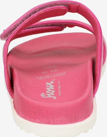 SIOUX Mules 'Ingemara' in Pink