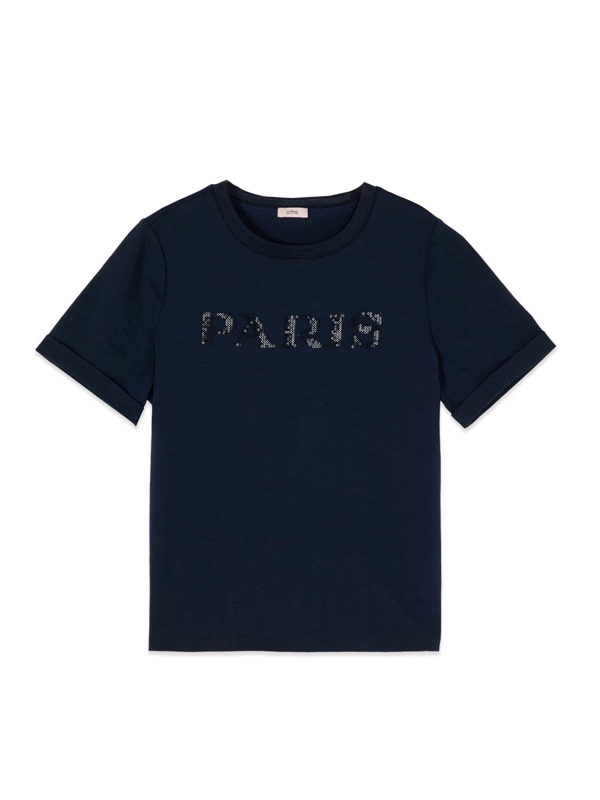 T-shirt oltre en bleu : devant