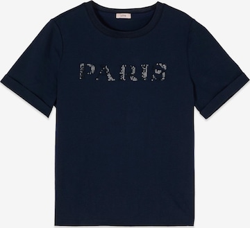 T-shirt oltre en bleu : devant