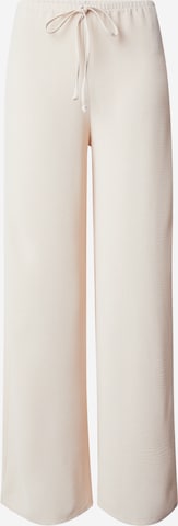 smėlio ABOUT YOU Plačios klešnės Kelnės 'Liddy': priekis