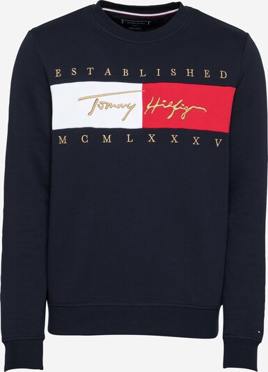 TOMMY HILFIGER Dressipluus helebeež / tumesinine / melon / valge, Tootevaade