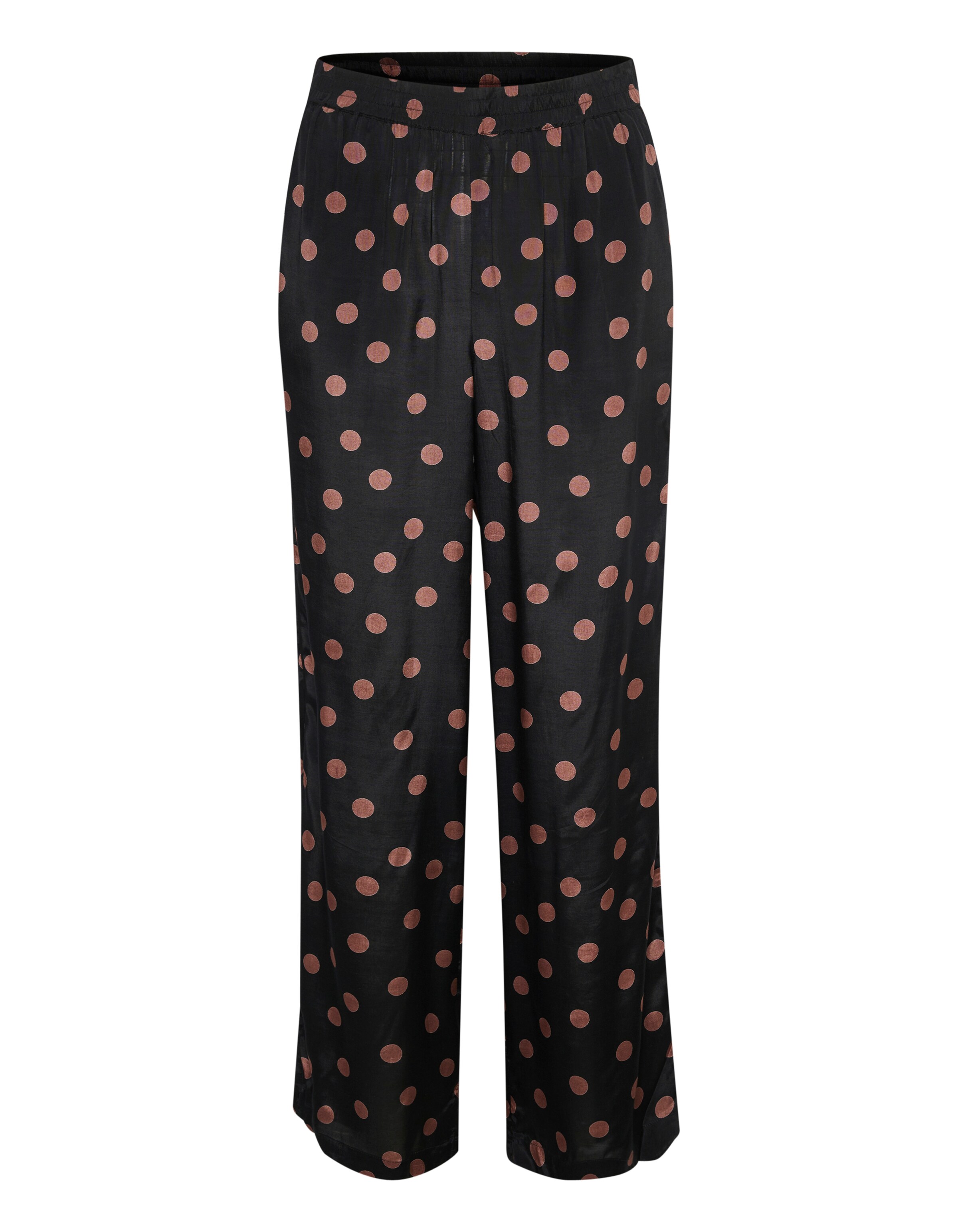 Kaffe Свободный крой Штаны &#x27;Jilli&#x27; в Черный: спереди