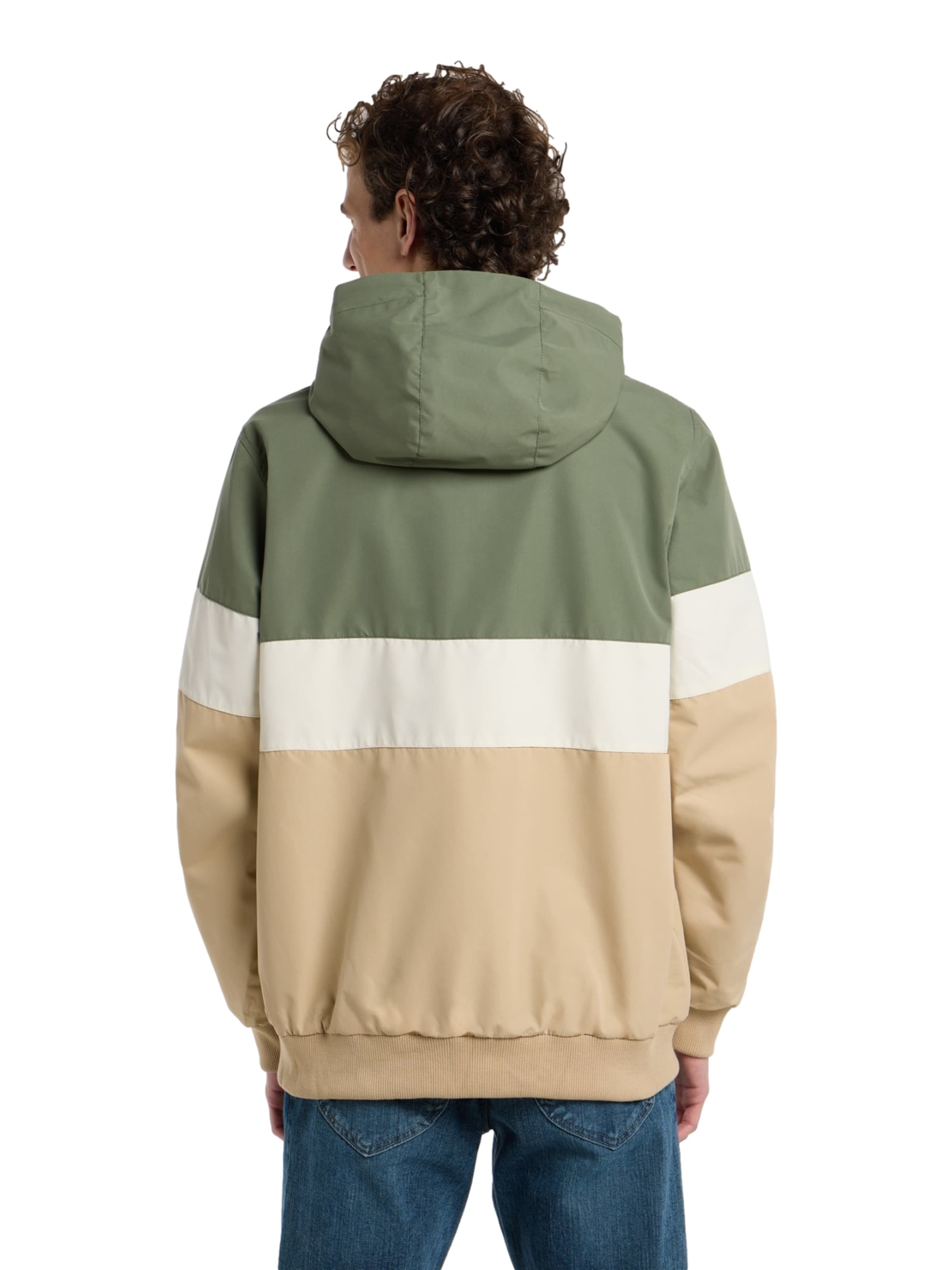 Ragwear Přechodná bunda 'Jinig' – béžová: přední strana