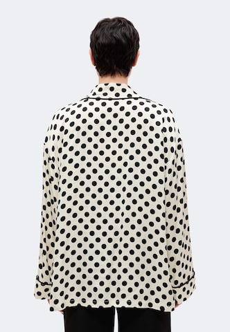 Camicia da notte 'Cedric' di LOVE Stories in bianco