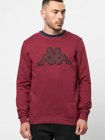 KAPPA Pullover 'Airvit' i rød: forside