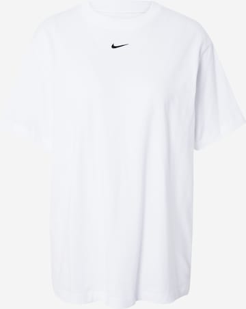 Nike Sportswear T-shirt 'Essential' i vit: framsida