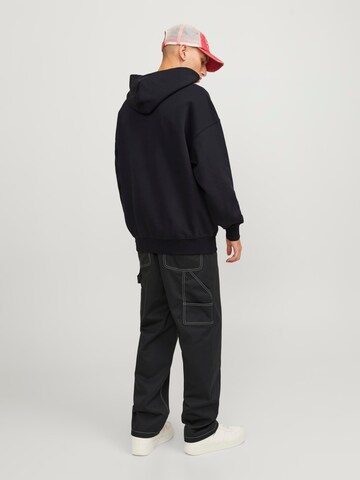 JACK & JONES Sweatshirt 'Vibe Spongy' in Black