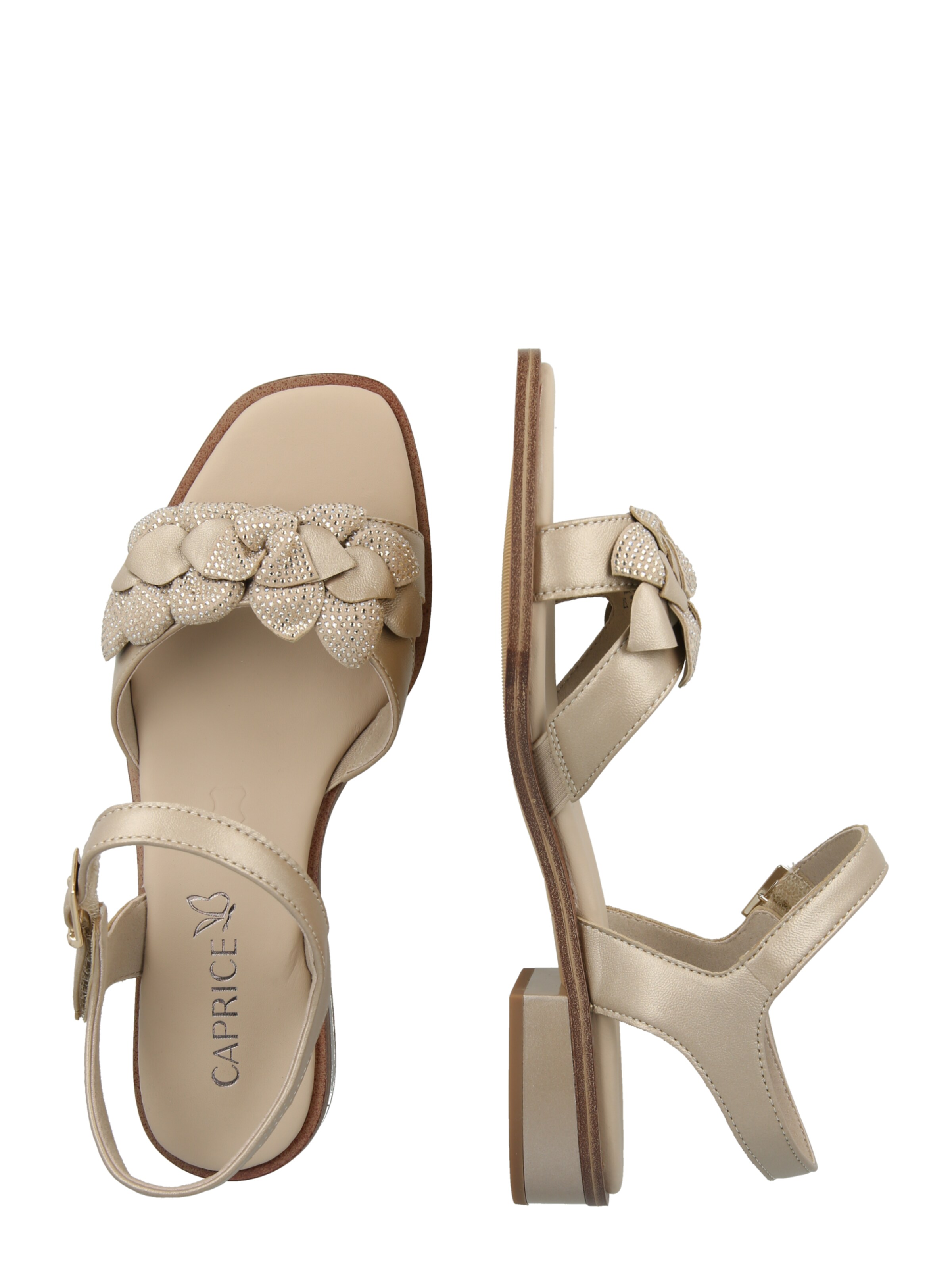 CAPRICE Szandálok - szürke