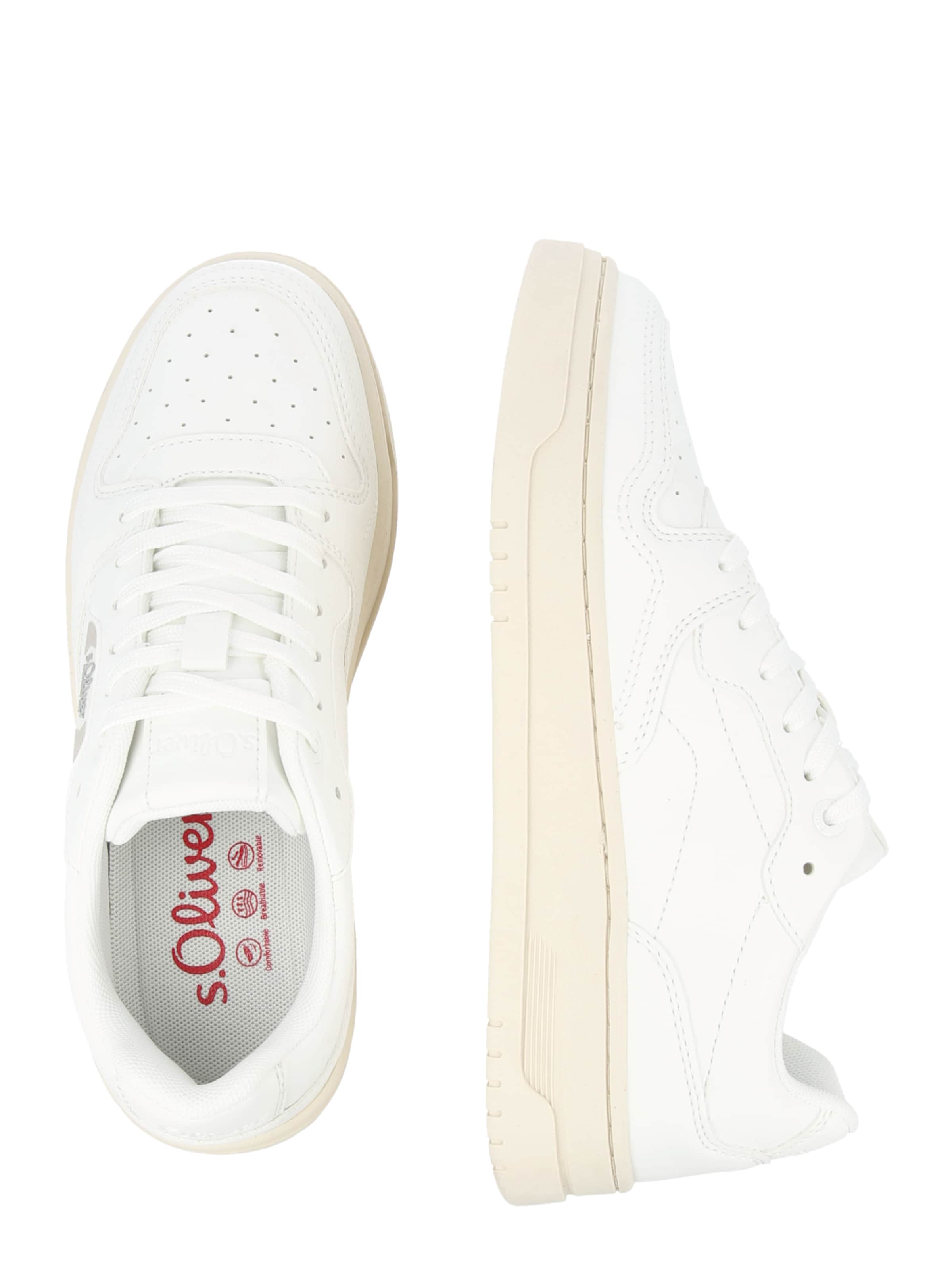 s.Oliver Nízke tenisky - Biela