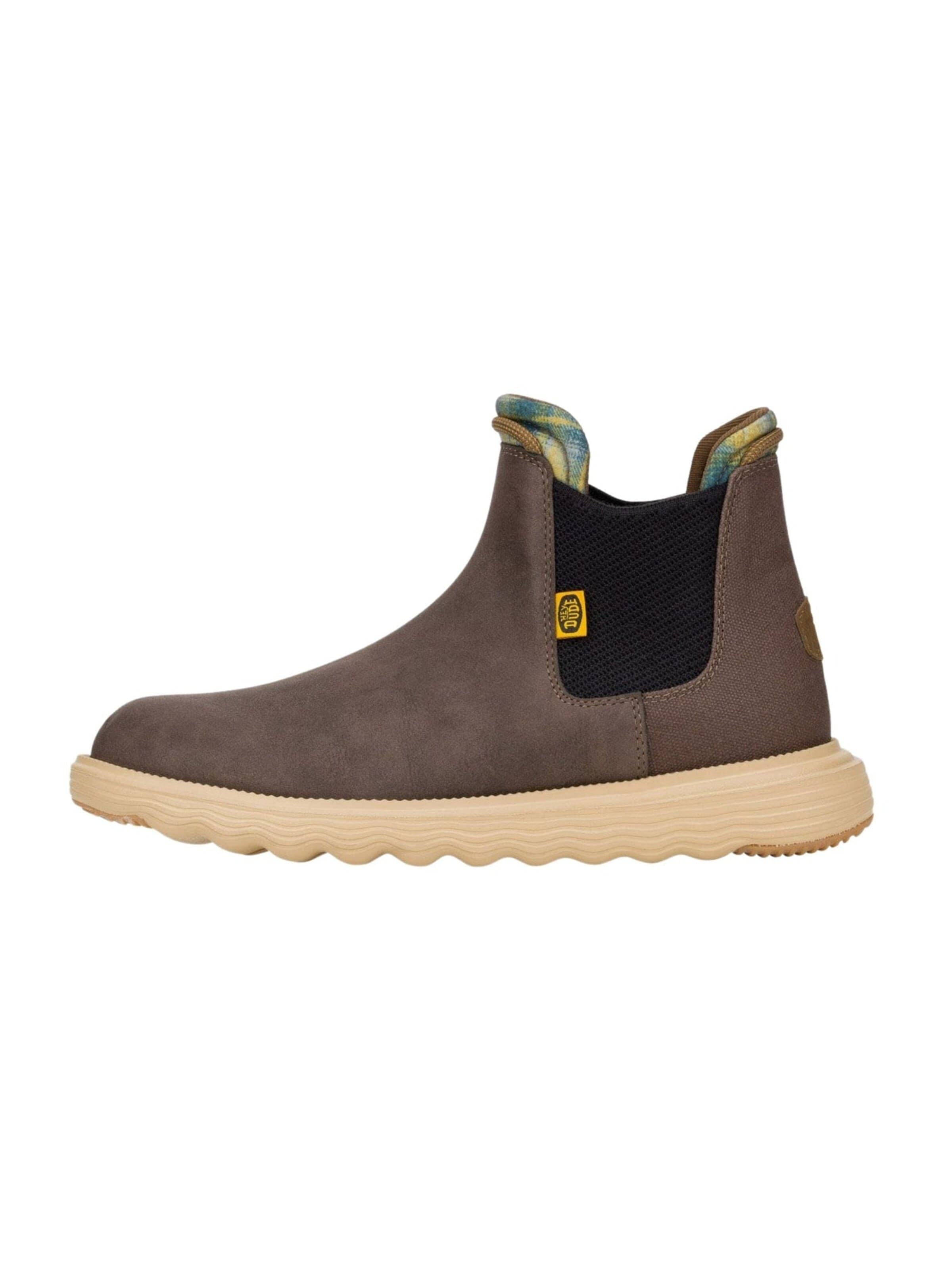 HEY DUDE Chelsea Boots 'Branson classic' in Brown: front