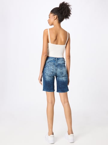 TOM TAILOR Regular Shorts 'Alexa' in Blau