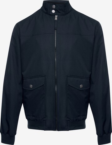 Threadbare Between-Season Jacket in Blue: front