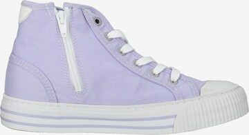 MUSTANG High-Top Sneakers in Purple