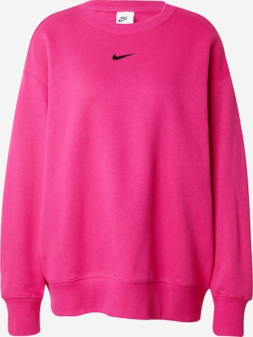 Nike Sportswear - Sudadera 'Phoenix Fleece' en rosa: frente