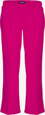ÆNGELS Boot cut Pants in Pink: front