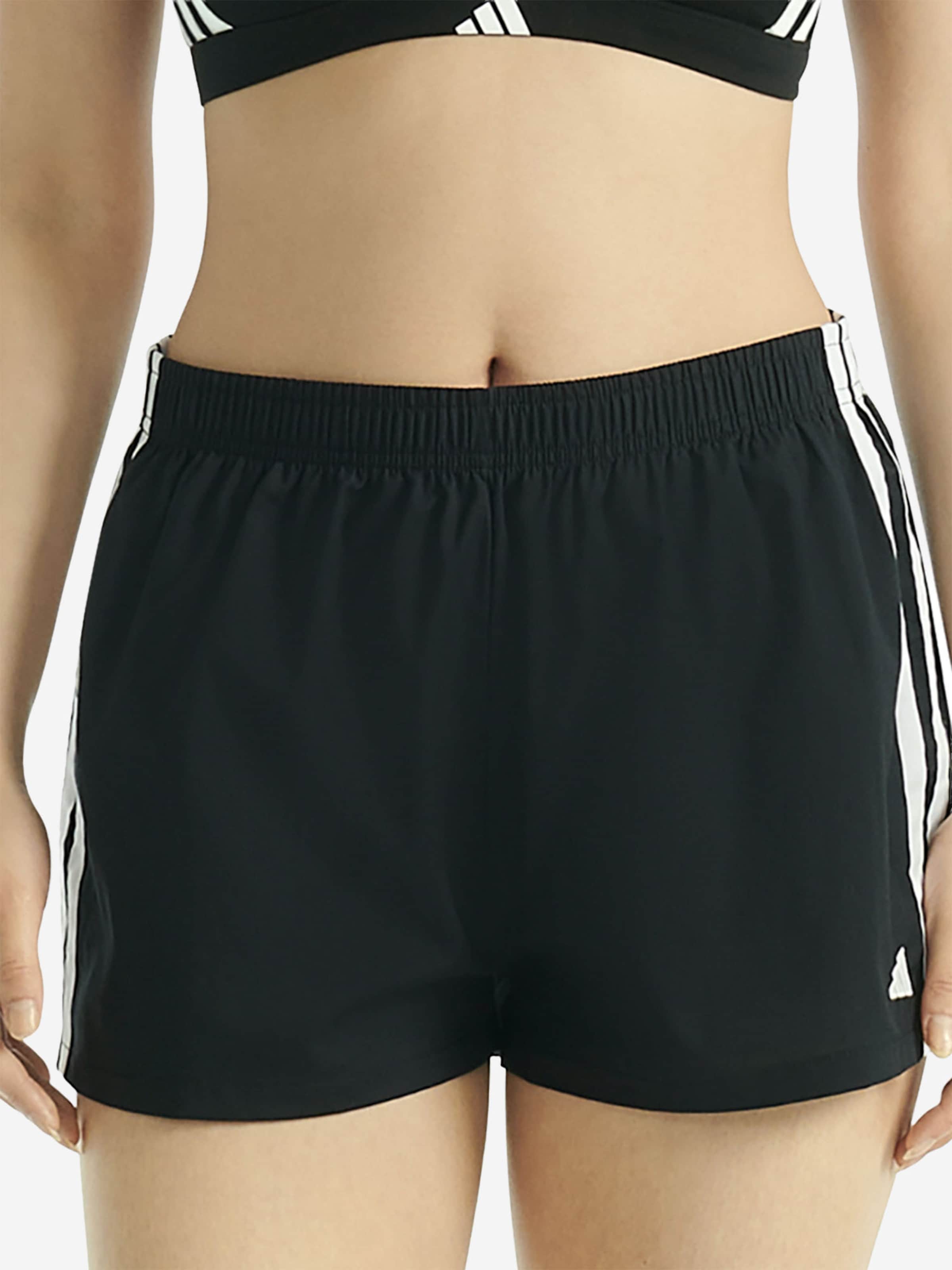 ADIDAS SPORTSWEAR Loose fit Trousers ' Woven Boxer - Sport Active Essentials ' in Black: front