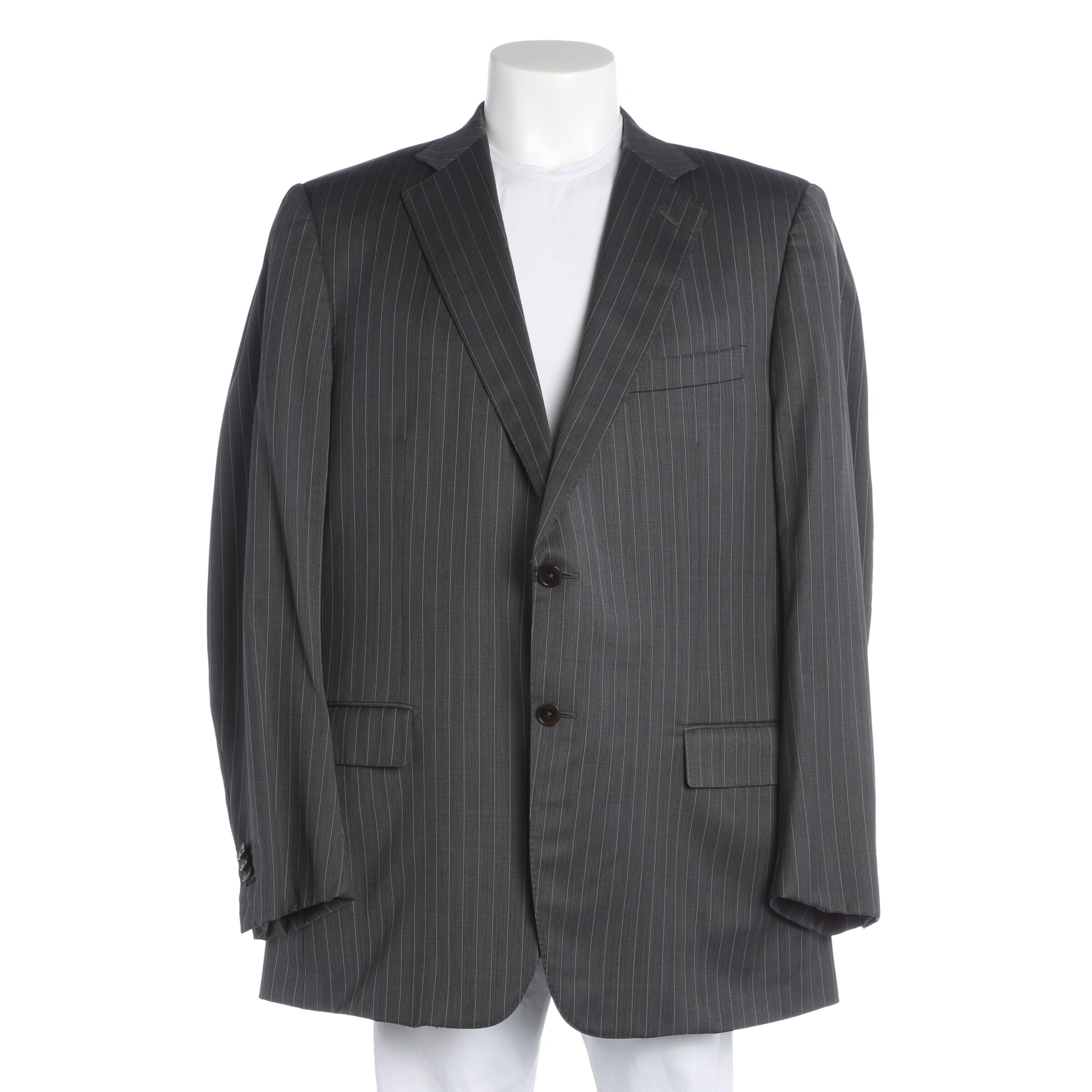 Zegna Suit Jacket in XXL in Grey, Item view