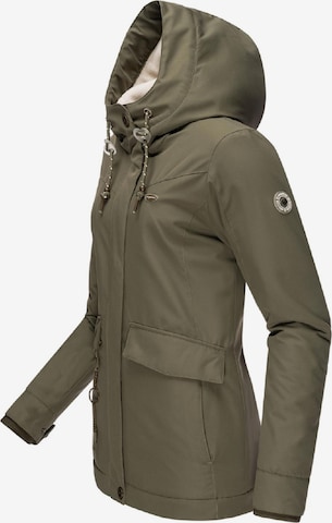 Ragwear Weatherproof jacket 'Jazmin' in Green