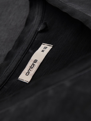Ombre Shirt in Black