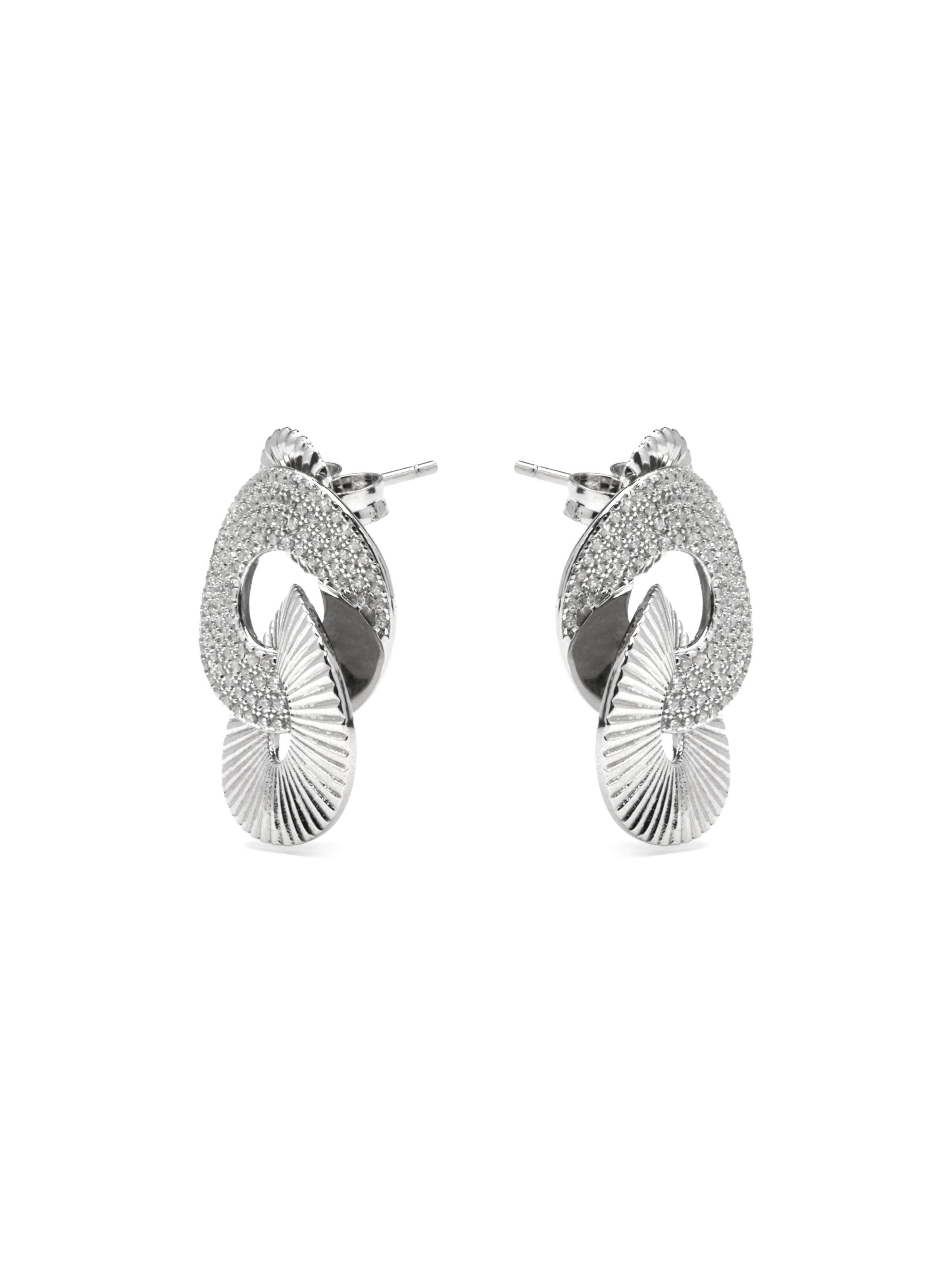 Luxenter - Pendientes 'Najo' en plata