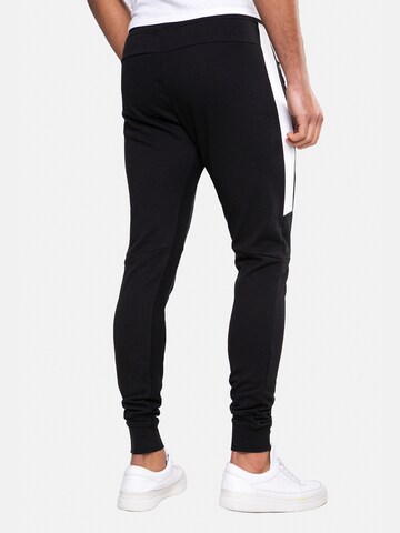 Threadbare Tapered Trousers 'Dwayne' in Black