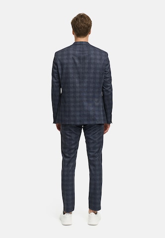 JEFF Slimfit Chino 'Leo' in Blauw