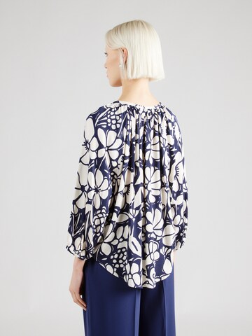 SEIDENSTICKER Bluse 'Schwarze Rose' in Blau