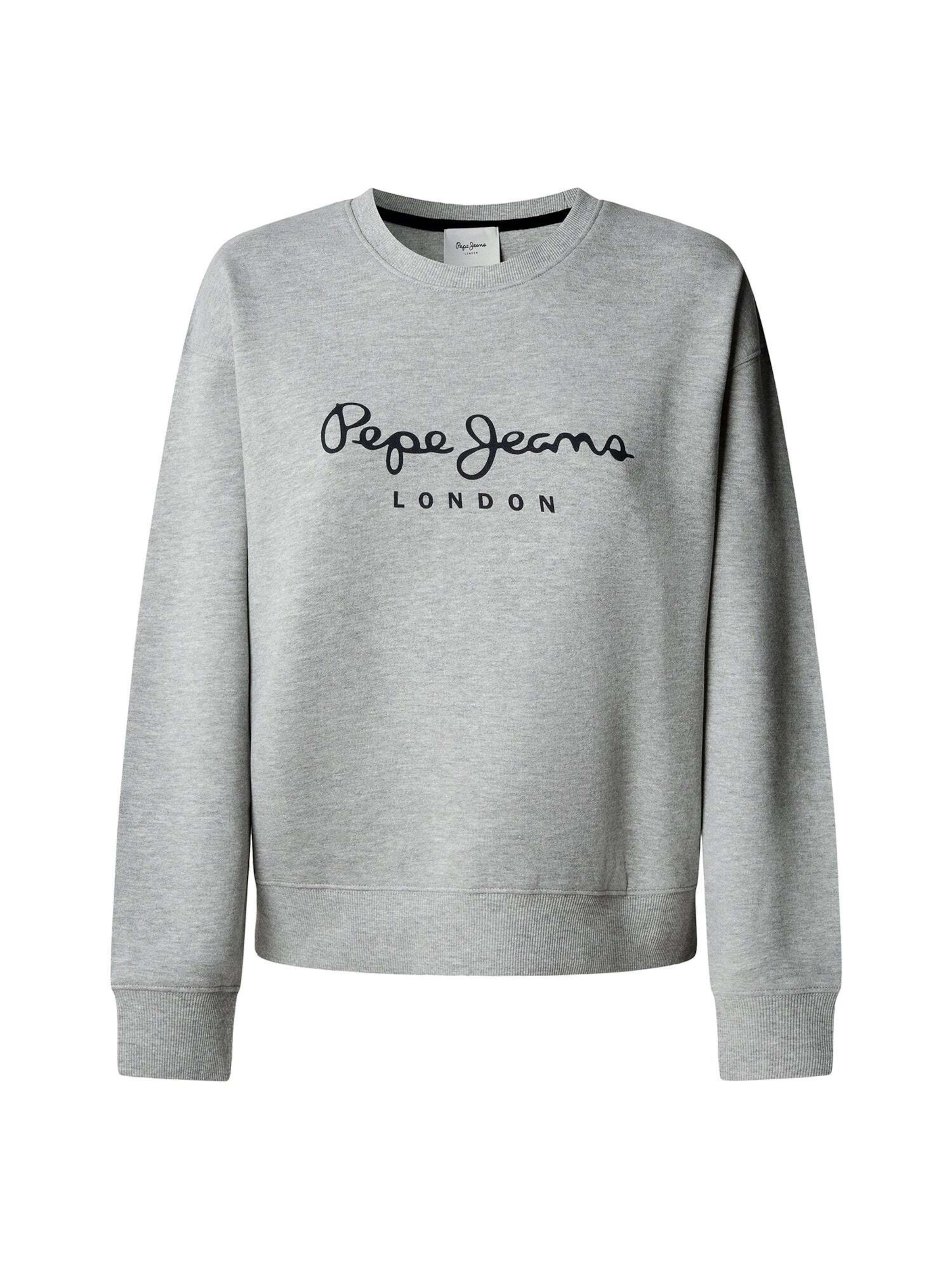 Pepe Jeans - Sudadera 'Baddy' en gris: frente
