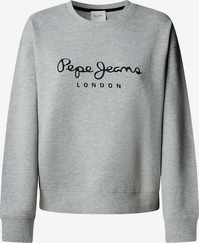 Pepe Jeans Sweatshirt 'Baddy' in L in graumeliert / schwarz, Produktansicht