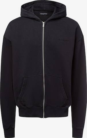 Pegador Sweat jacket in Black: front