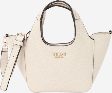 Sacs à main 'Calista' GUESS en blanc : devant