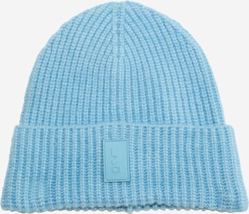 comma casual identity Beanie in Blue: front