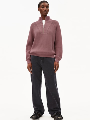 ARMEDANGELS Sweater in Purple