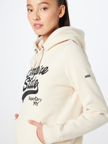 Superdry Sweatshirt in Beige