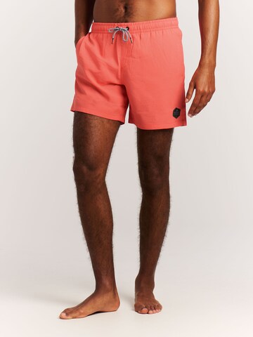 PROTEST Swimming shorts 'Davey' in Red