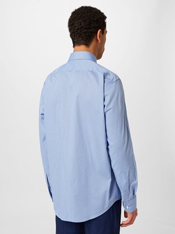 BOSS Black Regular fit Button Up Shirt 'JOE' in Blue