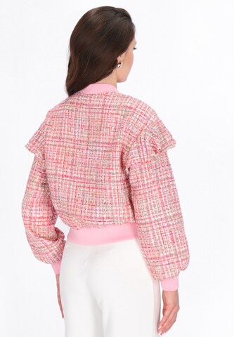 faina - Chaqueta de entretiempo en rosa