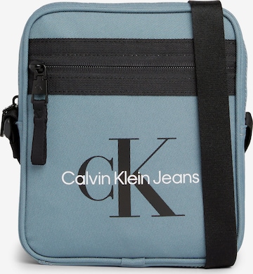 Calvin Klein Jeans Umhängetasche in Blau: predná strana