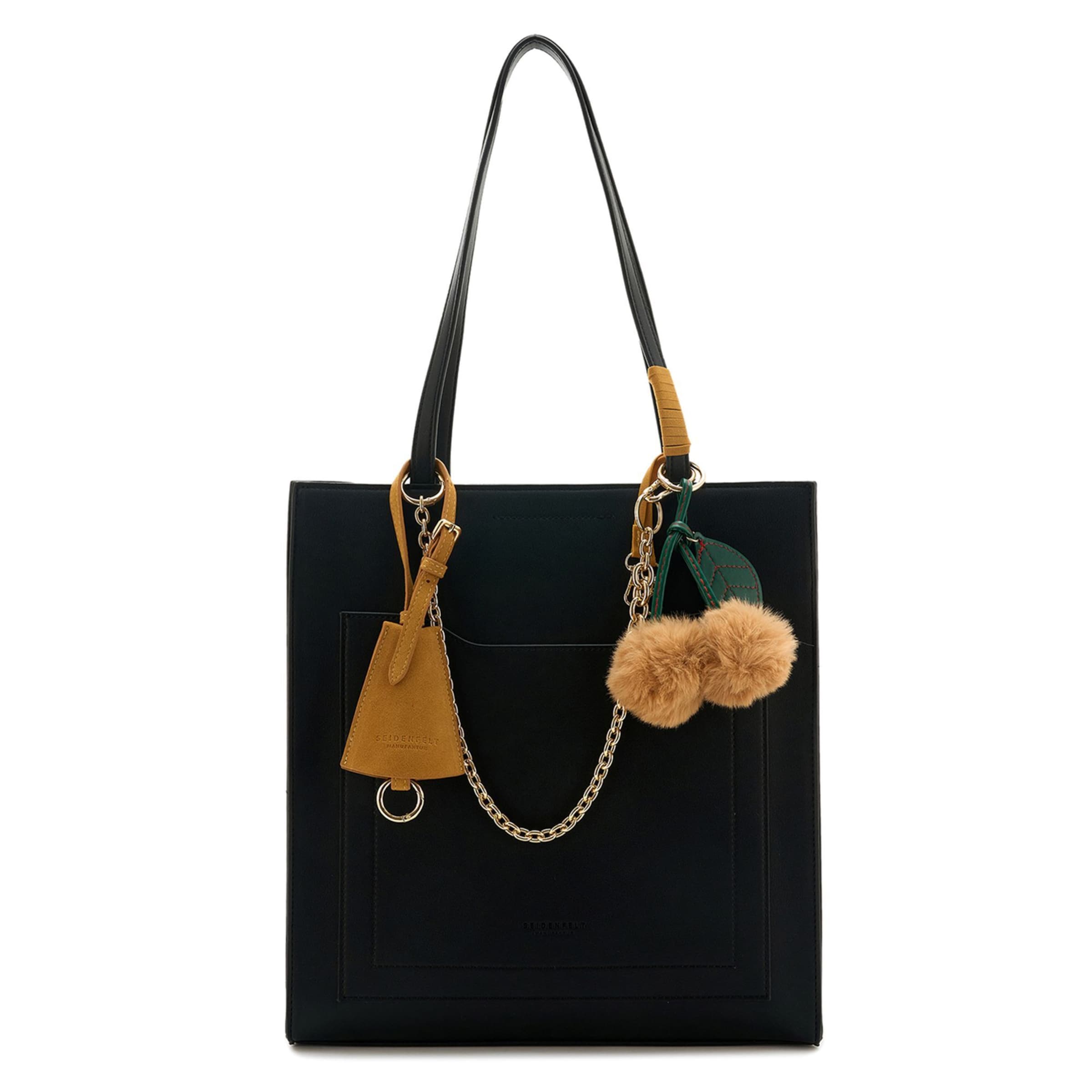 Sac bandoulière 'Lyby' Seidenfelt en noir : devant