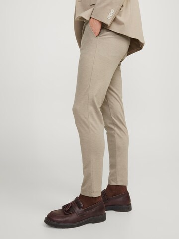 JACK & JONES Slimfit Bukser 'MARCO' i beige