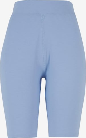 DEF Skinny Shorts in Blau: predná strana