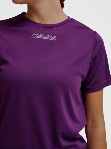 Hummel Performance shirt 'TE TOLA' in Purple