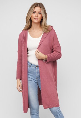 Cardigan Cloud5ive en rose : devant
