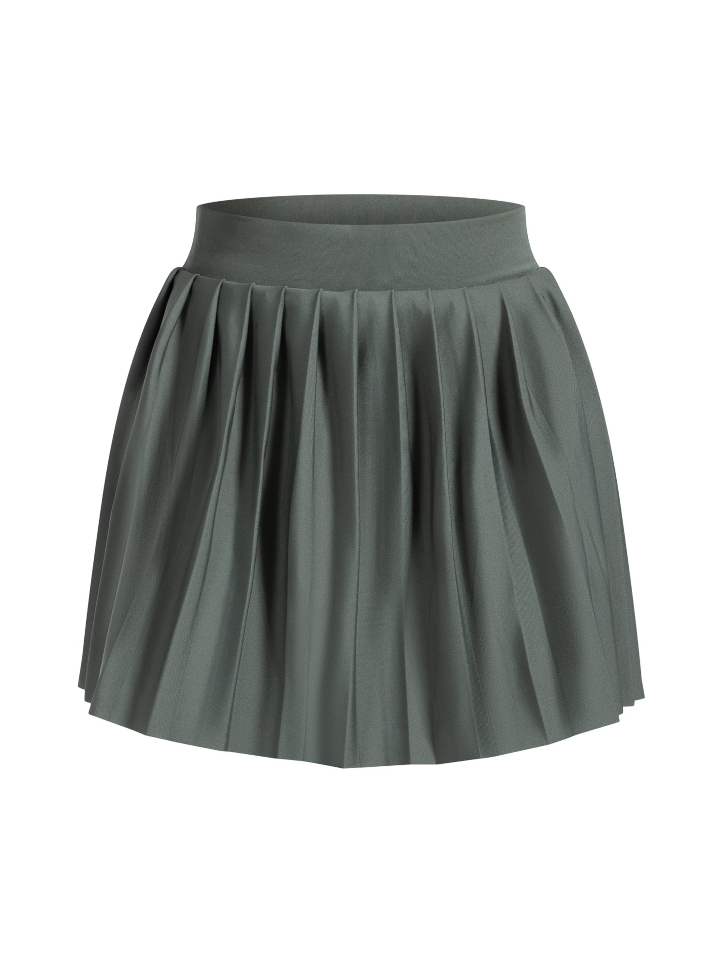 Jupe de sport Smilodox en vert : devant