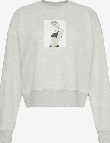 Sweat-shirt 'CLASSIC KATE' Calvin Klein en gris : devant