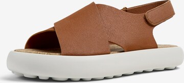 CAMPER Sandals 'Pelotas Flota' in Brown: front